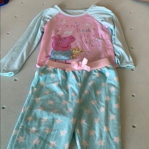 Peppa Pig PJ Set Size 4T